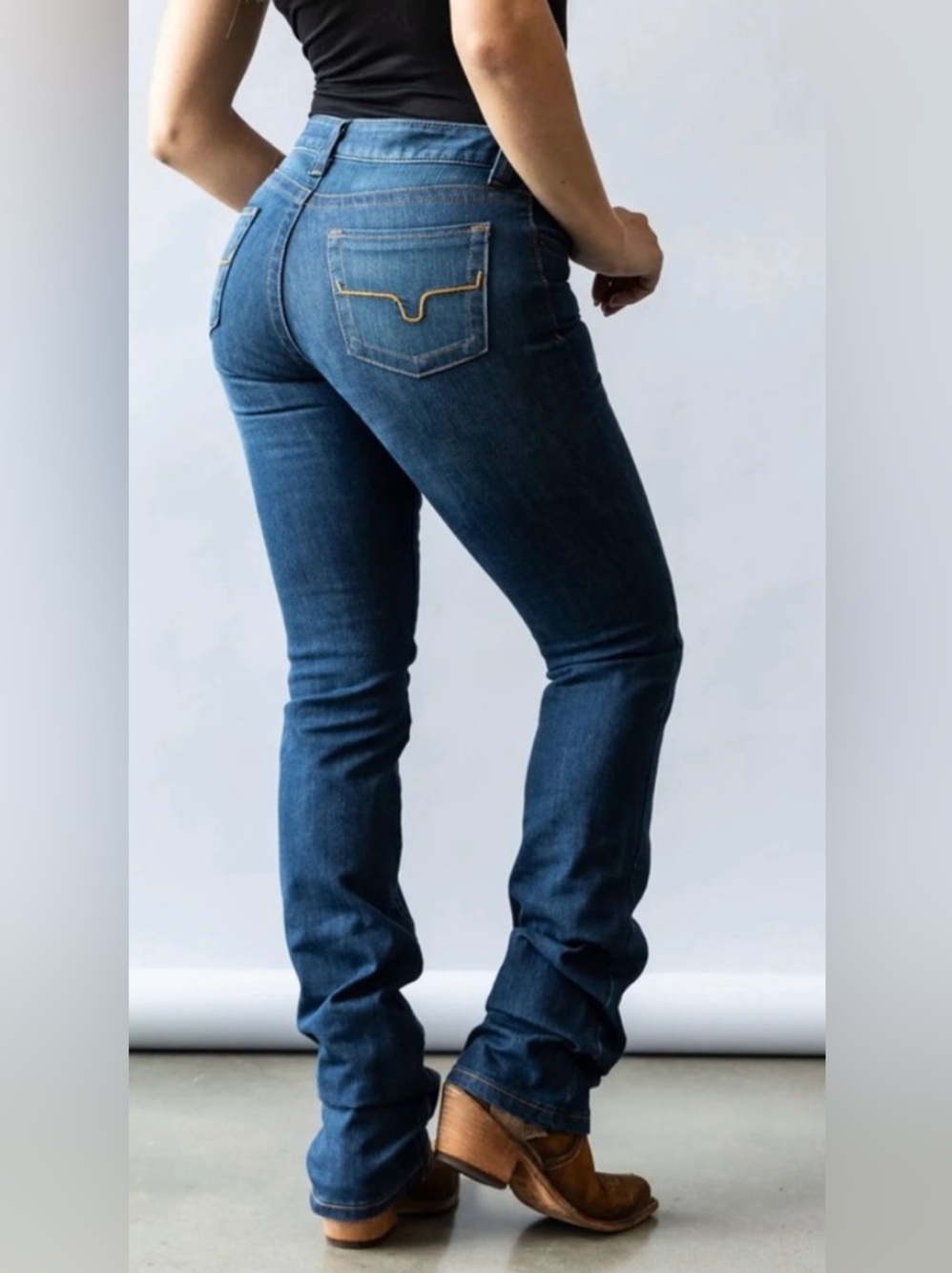 Kimes Ranch Betty Bootcut Denim Jeans Women’s Sz 6/32 Western Rodeo Medium Wash